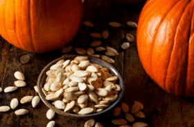 Pumpkin seeds make sexual energy