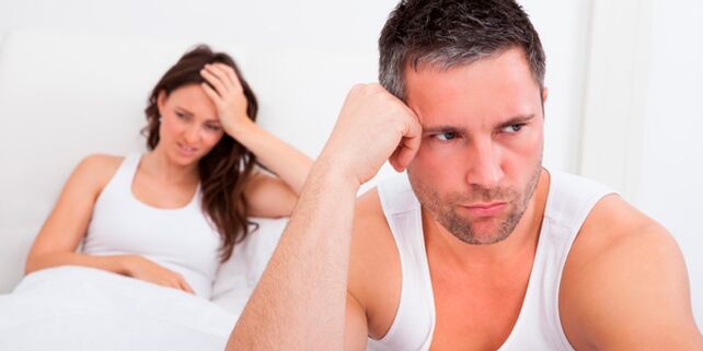 Increase in men's efficiency after 40 years